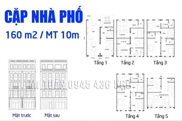 CẶP NHÀ PHỐ NGÔI SAO 6 | NS6-04 & NS6-05